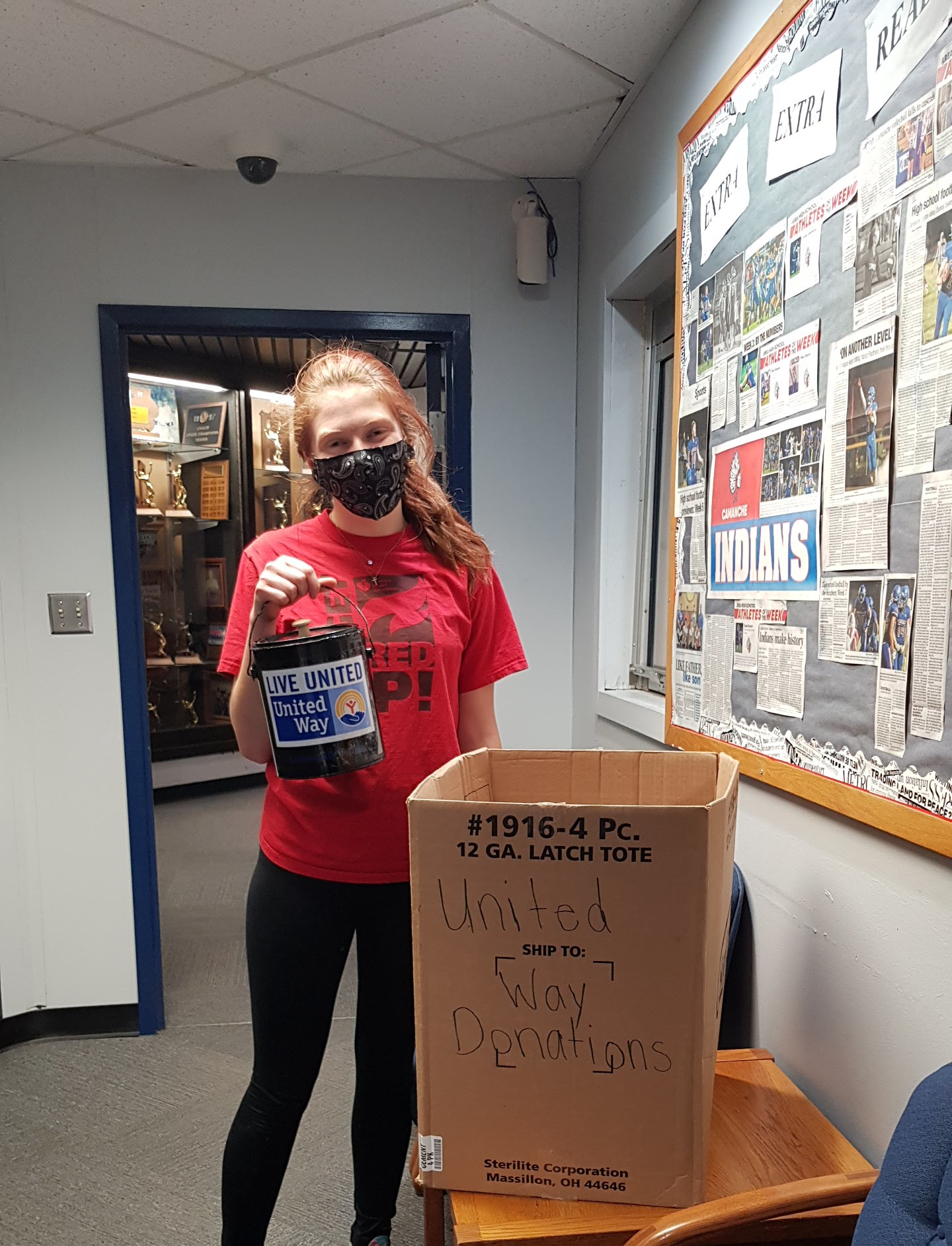 Student drive for item donations